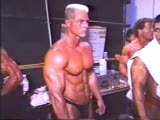James Hampton backstage