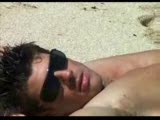 Zeb On The Beach