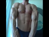 Sergio Carpathos posing in bikini