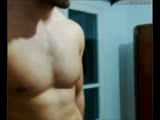Hot Guy Showing Muscles and Fucks His Ass With Fingers