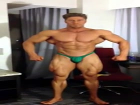 Nick Zak in trunks