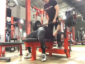 Josh bench press