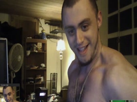 Muscle Guy Flexing