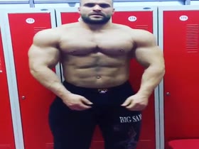 monster flexing