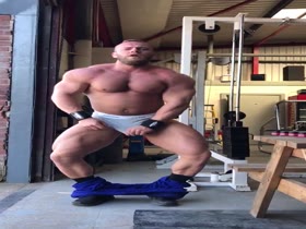 Viking in the gym
