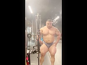 Pumped up & sweaty