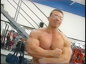 in the gym